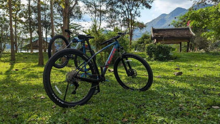 From Luang Prabang: Guided Mountain Bike Tour with Lunch - Getting fitted on a Trek Marlin 7 (and why that choice helps)