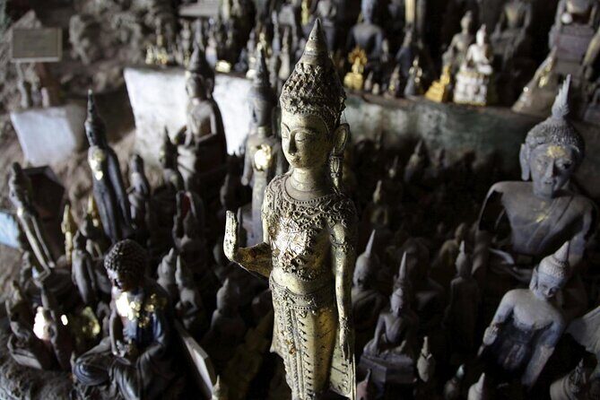 FULL DAY – Kuang Si Waterfall, Kayak on the Nam Ou / Mekong River, Pak Ou Caves - Key highlights at a glance