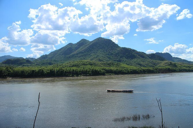 Luang Prabang: Cruise to Pak Ou Caves & Kuang Si Waterfalls - Manifa Elephant Camp Lunch: Buffet Over the Mekong