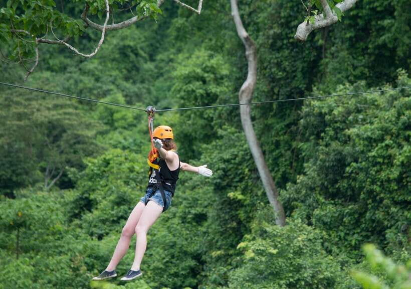 Vang Vieng: Half-Day Zip Lining with Cave Exploration Option - The 7 Lines, 12 Platforms, and 2 Bridges Part (Yes, It’s a Real Circuit)