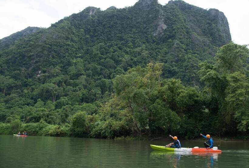 Vang Vieng: Kayaking & Cave Tubing with Zip Line/Blue Lagoon - Price and Value: Is $30 a Fair Deal in Laos?
