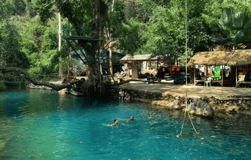 Vang Vieng:Zipline,Water Cave,Tham Chang,Kayak,Blue Lagoon 3 - Key Highlights You Actually Feel