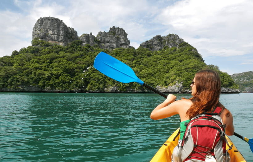 Vang Vieng:Zipline,Water Cave,Tham Chang,Kayak,Blue Lagoon 3 - Nam Song Kayaking: How the Rapids and Views Work for You