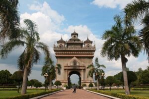 Vientiane City Day Tour and Buddha Park Visit with Lunch | Laos - Patuxai and the human cost behind the arch